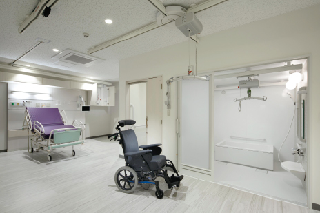 シーホネンス・ショールーム 移乗用リフト「LIKO」 トレーニングラボ