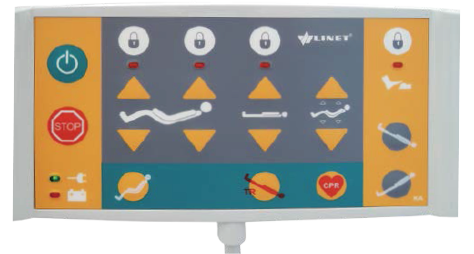 移乗用リフト エレガンザ1 コントロールパネル