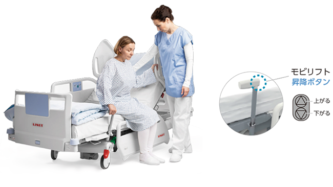 エレガンザ4 立ち上がり訓練(リハビリ) モビリフト