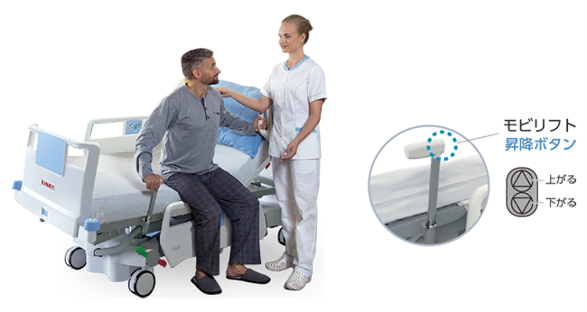 エレガンザ5 立ち上がり訓練(リハビリ) モビリフト