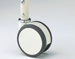 Φ125mm Dual Tire Caster for stable Transfer.