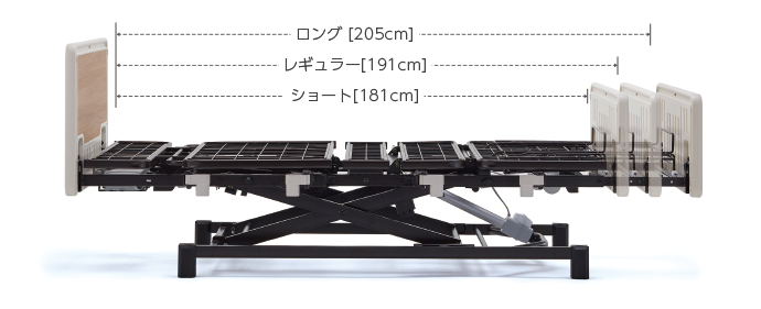 在宅介護向けベッドEmi スーパーモジュール機能